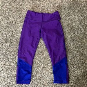 Purple capris